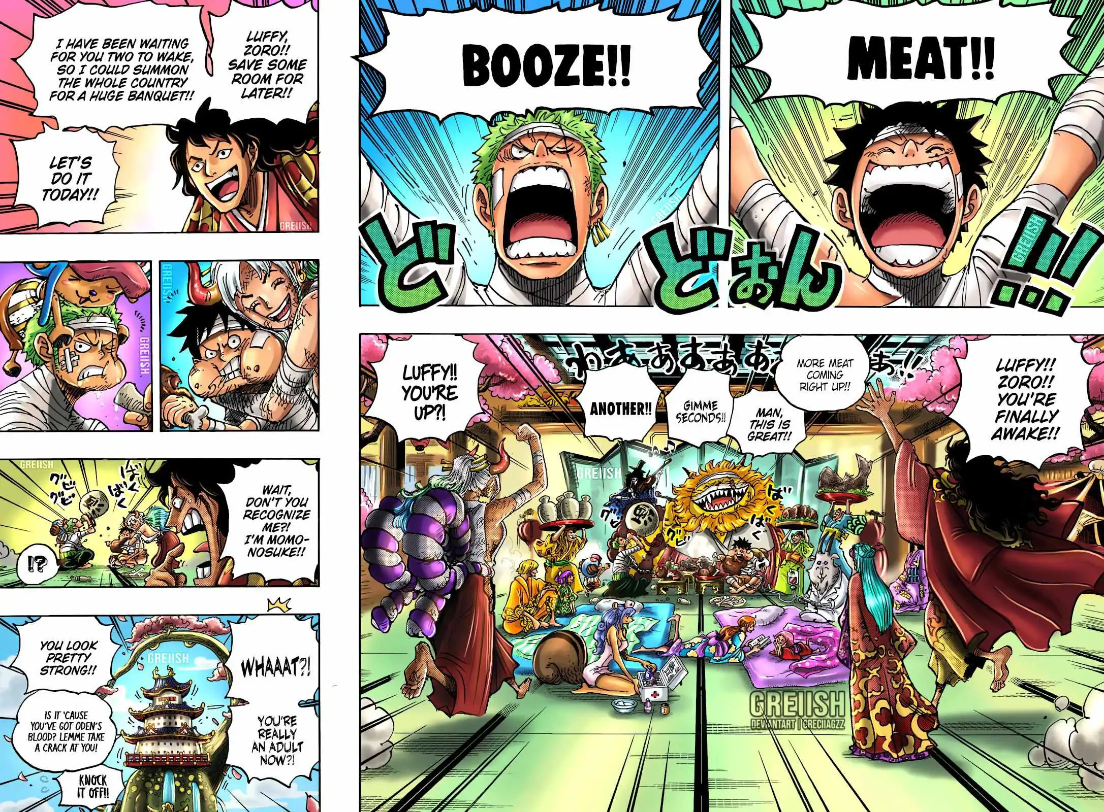 One Piece Chapter 1052 19